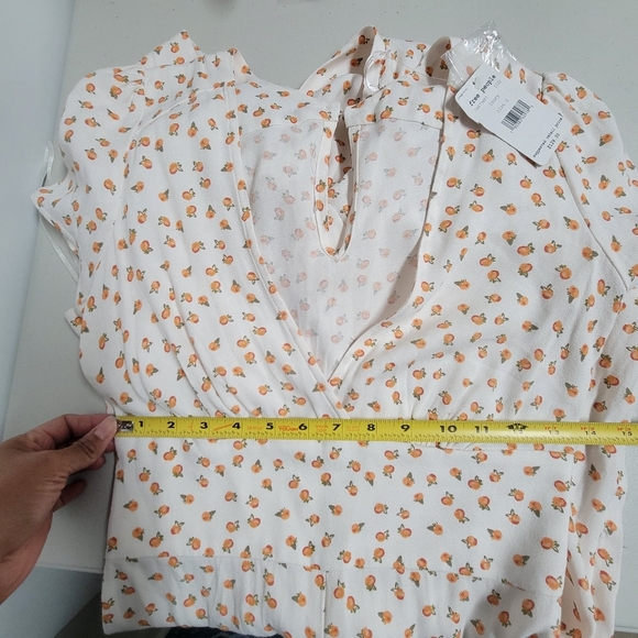 Free People NWT Mia Short Sleeve Jumpsuit Size 2. - Picture 12 of 16